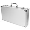 Operitacx Aluminum Alloy Toolbox 14X8X3In Lockable Tool Case with Foam