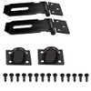 2 Pack 3 Inch Padlock Hasp Stainless Steel Door Clasp