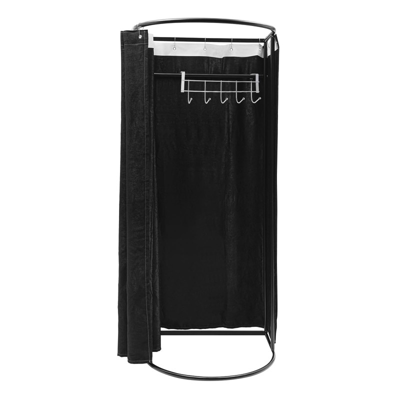 Fitting Room Clothing Store with Shading Curtain,Portable Temporary Mobile Privacy
