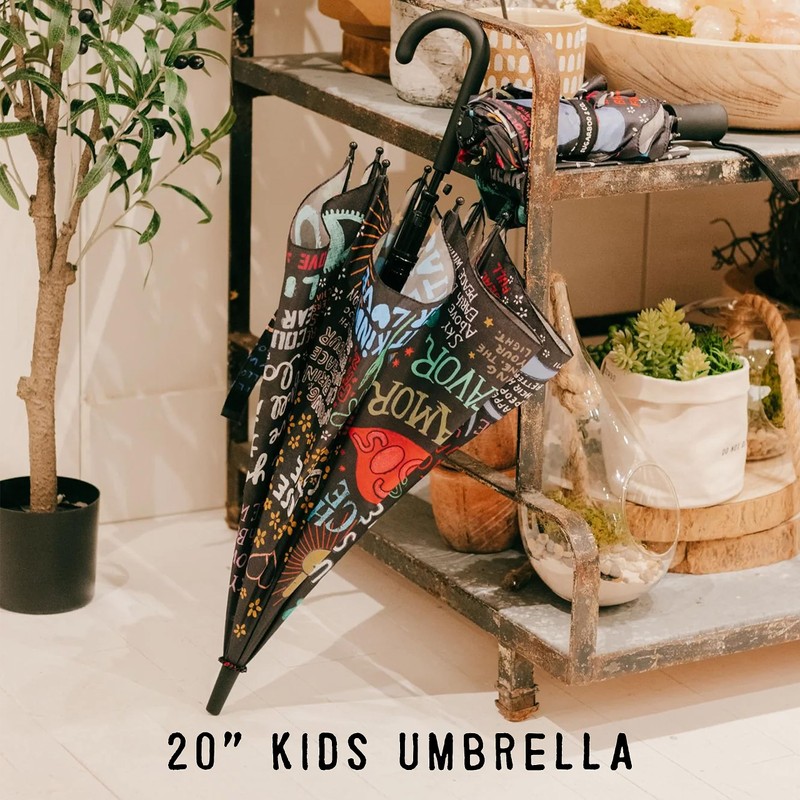 Retractable Sugarboo Umbrella With Sleeve 22"