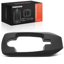 A-Premium Front Driver or Passenger Exterior Door Handle Bezel Compatible with Caterpillar CT660 2011 2012 2013 2014 2015 2016, Textured Black