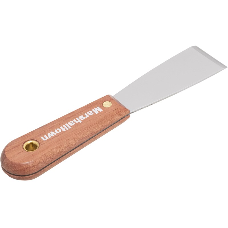 MARSHALLTOWN Rosewood Handle Flex Putty Knife, 38mm Length, M7153