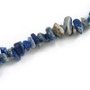 Avalaya Long Multistrand Glass and Semiprecious Stone Necklace In Blue/