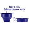 The Original Korcci Microwaveable Silicone Popcorn Popper, Microwave Popcorn Popper,