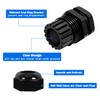 Tnuocke 20 PCS Nylon Cable Glands 3/8" NPT,Waterproof Adjustable Diameter
