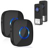 Doorbell Wireless Chime Kit with 2 Door Bells and 2
