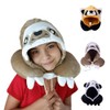 Kids Travel Pillows with Hood, Headrest for Airplane Car Train