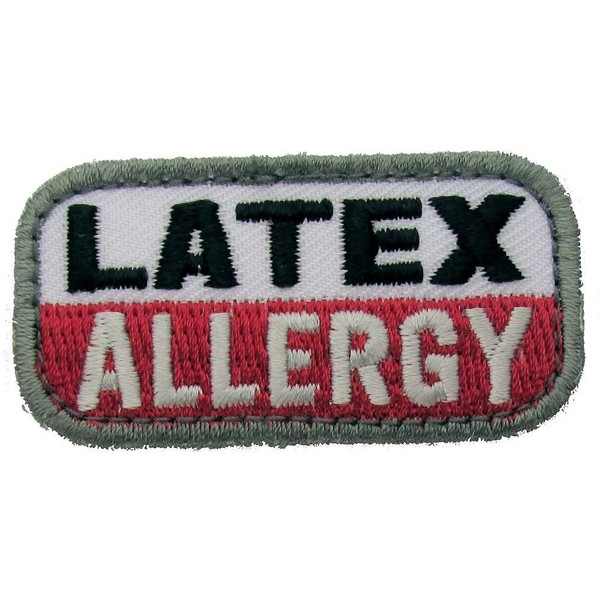 Latex Allergy Medical Patch (Full Colour)