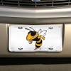 Georgia Tech Yellow Jackets Silver Super Stock Metal License Plate