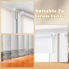 TPTGIAR Vertical Blinds Repair Parts Kit, Plastic Vertical Blind Slats,
