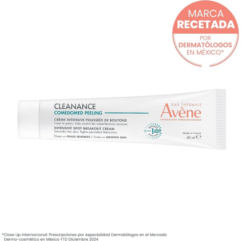 Avene Cleanance Comedomed Peeling Crema Facial Piel Grasa, 40ml