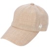 Cox Sportif QMAXJC12 Cap, Linen-Like Cap, Watching Sports, Walking, Jogging,