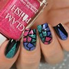 Whats Up Nails - Mosaic Vinyl Stencils for Nail Art