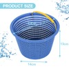 POOLAZA Swimming Pool Skimmer Basket Replacement for Inground Pool (Set