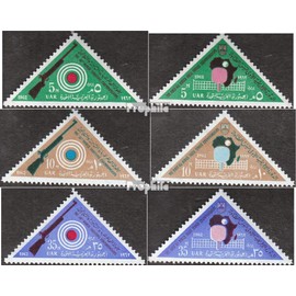 Egypt 676-681 (complete.issue.) unmounted mint/never hinged ** MNH 1962 Shooting, Table Tennis (Stamps for collectors) Tennis/Tabletennis
