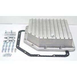 BTE 358000 BTE TH350 Deep Aluminum Transmission Pan, Bolts, Gasket and Filter Spacer