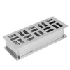 Stainless Steel Toothpick Holder Hollowed Out Rust Prevention Rectangle Toothpick