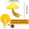 AUSAYE 3 Pack Sensor LED Mushroom Night Light Plug in