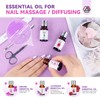 Saviland Acrylic Nail Kit for Starters: 3 Colors Acrylic Powder