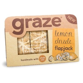 Graze Lemon Drizzle Flapjack (53g x 9)