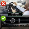 Car Clock for Dashboard Stick on Clock, Small Clock, Mini