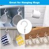AFASOES Pack of 85 Screw Hooks Set Washing Line Hooks