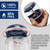 Denture Case Absolutely Leak-Proof Bath For Traveling With Mirror Brush