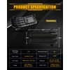 LESAUCE LED Sequential Switchback Side Mirror Lights - Compatible with