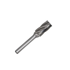 YUFUTOL SA5-NF Aluminum Cut Tungsten Carbide Rotary Burr Bits File for Die Grinder,Cylindrical Shape with 1/4 inch Shank, 1/2 inch Head Diameter, 1 inch Flute length, Pack of 1