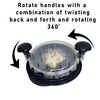 Chicken breast shredder tool twist, manual meat shredder for pork,