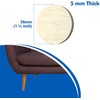 Felt Furniture Pads/Floor Protectors - 5mm Thick - 14pcs -