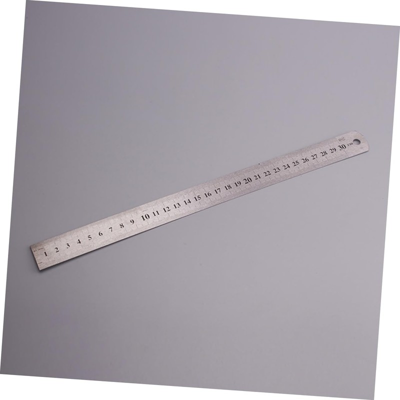 Operitacx Sturdy Stainless Steel Ruler Set for School and Office