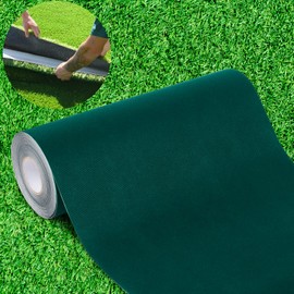 Harciety Artificial Grass Turf Tape Self Adhesive Single-Sided Rug Tape for Jointing Fixing Green Lawn Mat Rug Carpet-12InX33Ft