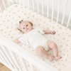 MairMore Muslin Cotton Crib Sheets - Neutral Fitted Sheets for