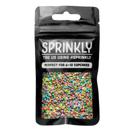 SPRINKLY - Matt Sugar Confetti - Rainbow - 25g
