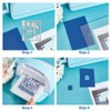 BENECREAT Mailbox Cutting Dies, Envelope Mailbox Bucket Decorative Embossing Template