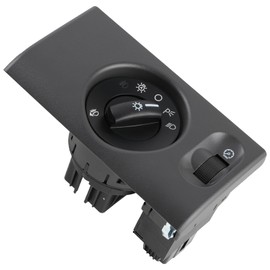 Carbhub Black Car Headlight Switch Compatible with Ford F150 2004 2005 2006 2007 2008 Replaces Part Number 5L3Z11654CAB 5L3Z-11654-CAB