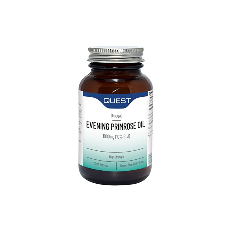 Quest 1000mg Evening Primrose Oil - Pack of 90 Capsules
