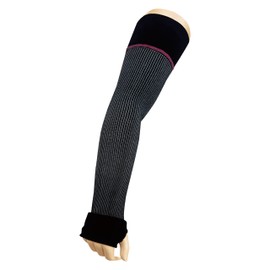 Labalaba 2 Arm Sleeve with Mitten, Black, M