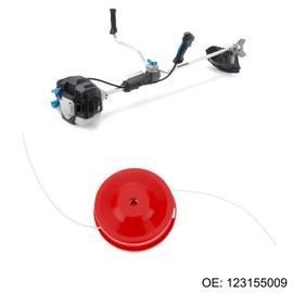 Create idea 2pcs Strimmer Head Spool Head 123155009 Compatible with Macallister Mbcp254 Strimmer
