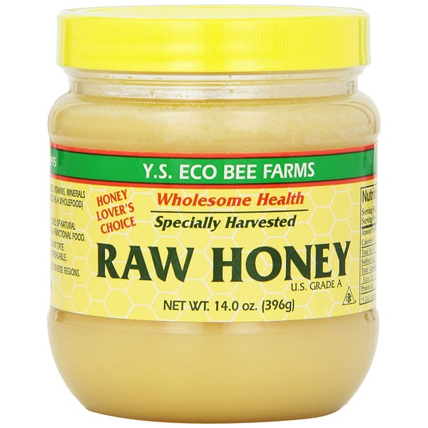 YS Organic Bee Farms - Healthy Honey (Raw), 14 oz