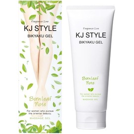 KJ Style Bikyaku Gel 200ml (Green Tea Scent) Beautiful Legs Gel Body Gel Foot Massage Gel No Rinse Required Tightening
