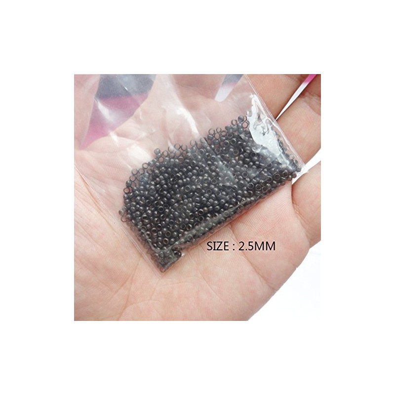 Nano Copper Micro Rings Dreadlock Beads Microlink nano micro tube