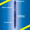Pilot FriXion Clicker 0.7mm, Erasable Gel Pens, Fine Point (6-Pack,
