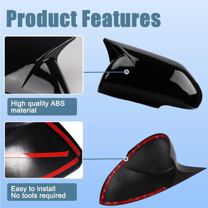 XITER Rear View Side Mirror Cover Side Mirror Cap for