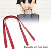2Pcs Leather Bag Handles 25.6in Long 0.7in Wide Synthetic Leather