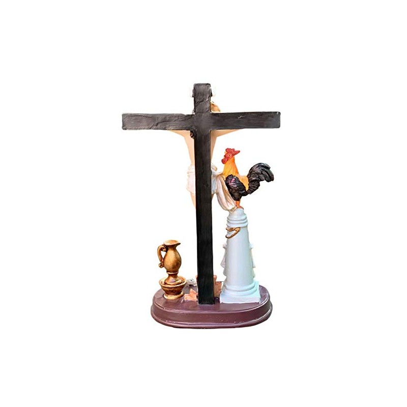 Justo Juez - Jesus Christ Religious Cross Just Judge Figure