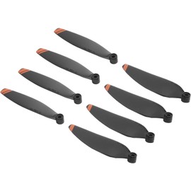 Hsthe Sea 8pcs Propellers for DJI Mini 3 Pro, Replaceable Propellers for Drones, Low Noise Wing Blade Propeller Blade Drone Accessories for DJI Mini 3 Pro (Black Orange)