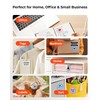 MUNBYN Portable Label Maker Machine with Tape，Bluetooth Thermal Printer with