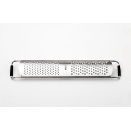 Weis Micro Grater fine/Medium, Stainless Steel Silver, 30 x 5.5 x 1 cm